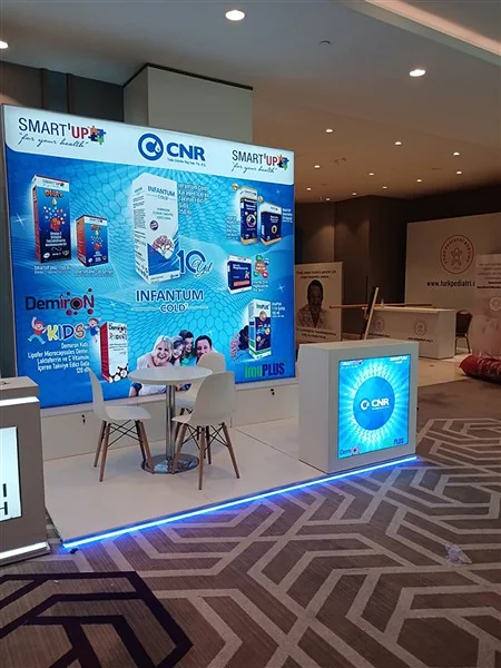 Fuar lightbox stand uygulaması