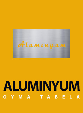 aluminyum tabela