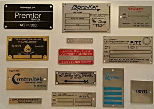Ankara metal etiket 1