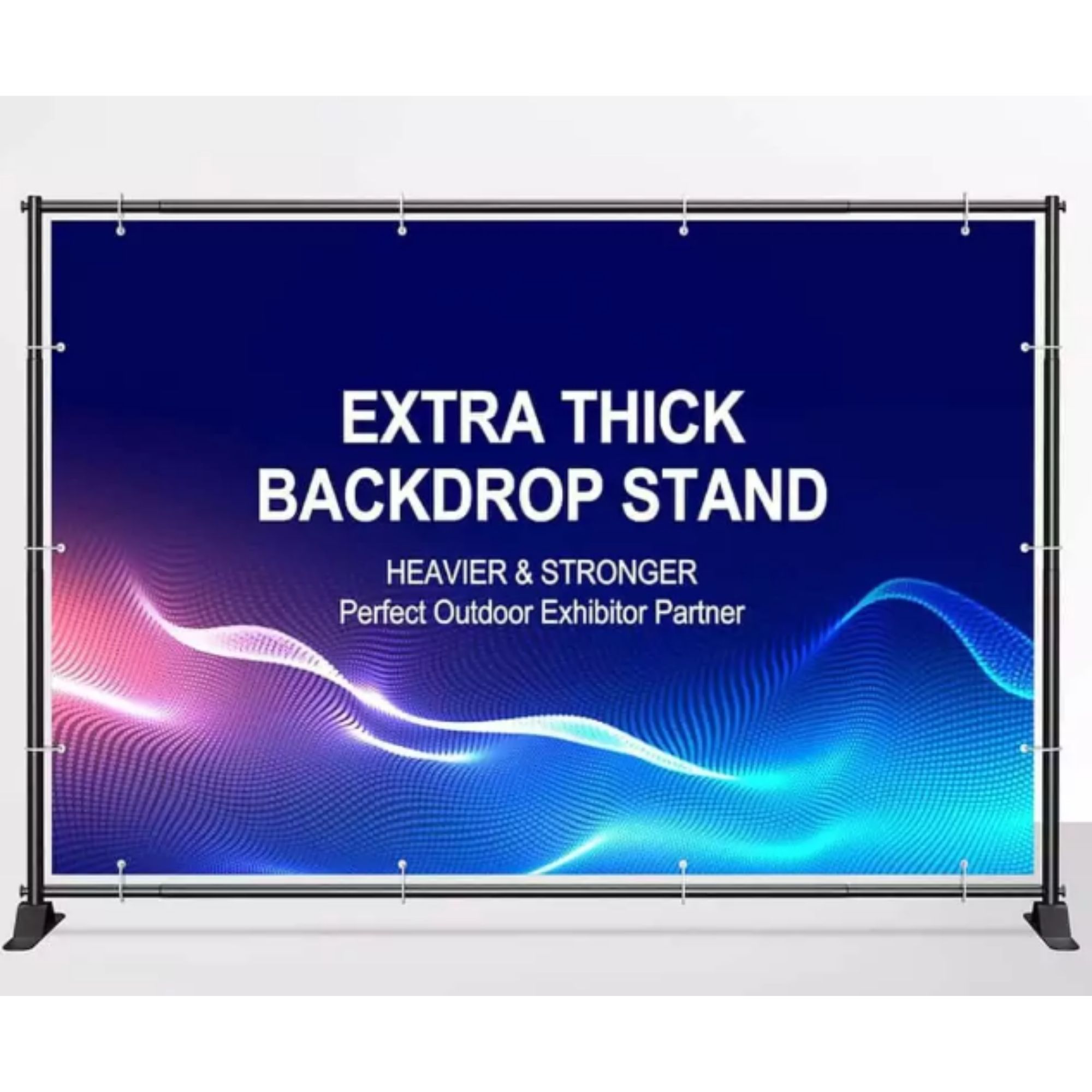 teleskopik backdrop stand 300x300 cm profesyonel i02il