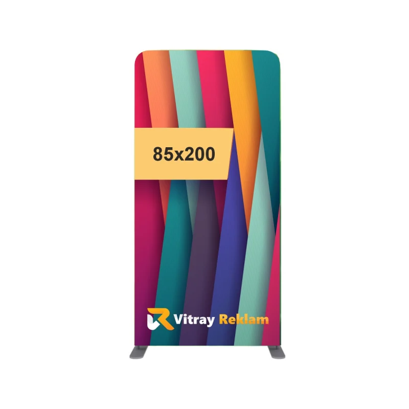 85x200 kumas boru stand pano