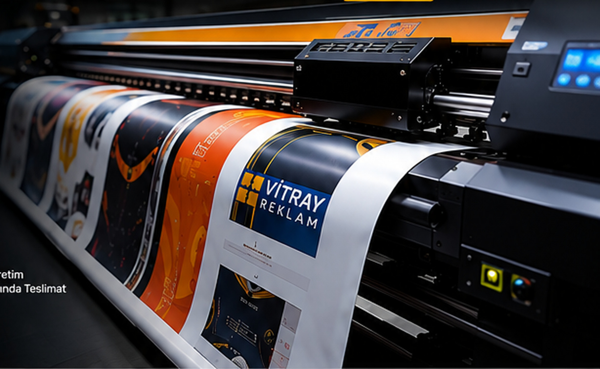 Ankara folyo baskı geniş format dijital baskı makinesi Vitray Reklam