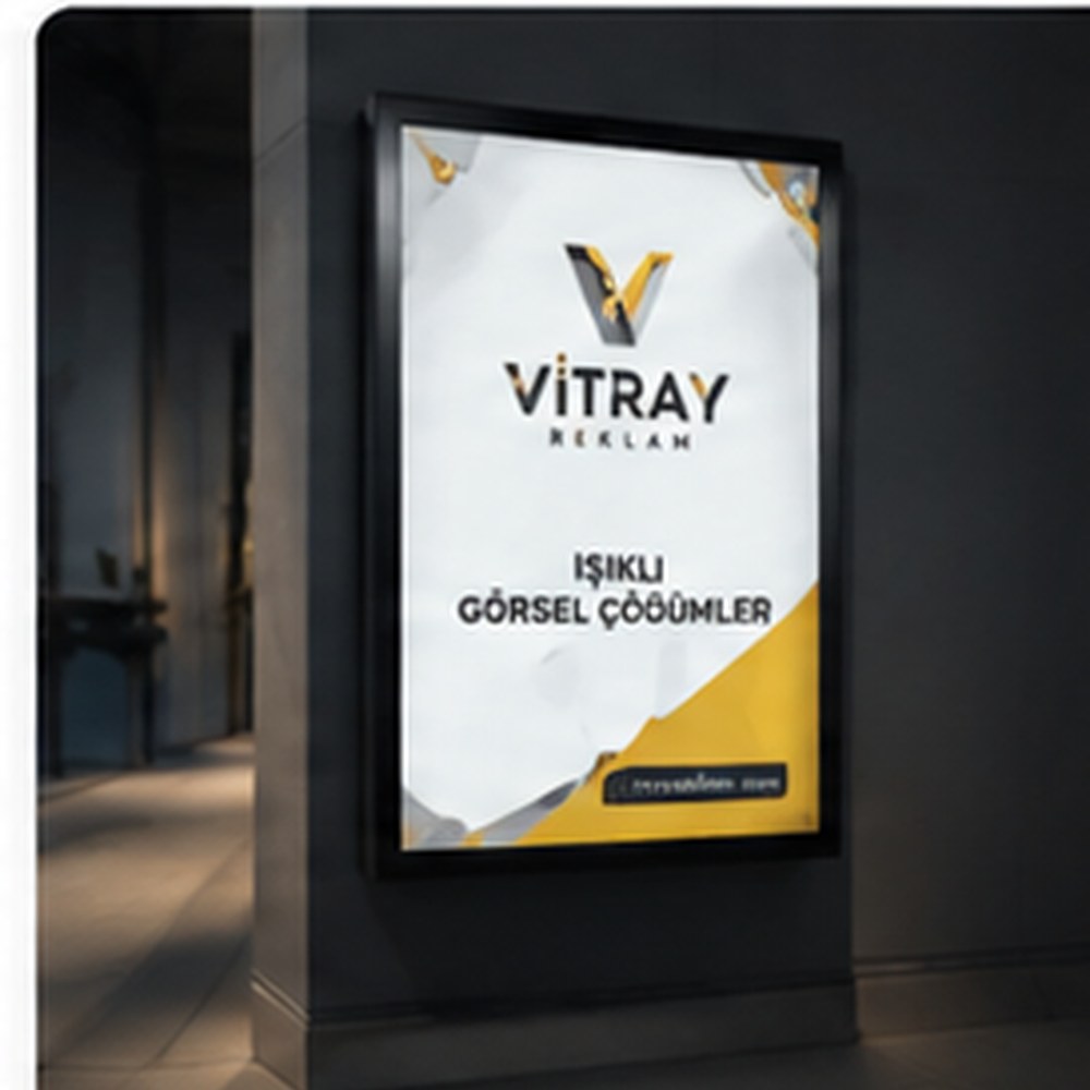 Vitray Reklam tekstil lightbox Ankara