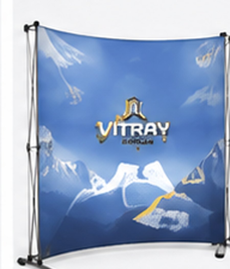Ankara kumaş backdrop fuar standı