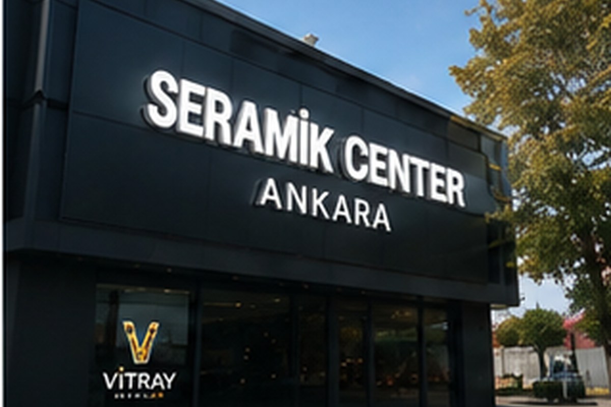 Vitray Reklam Ankara cephe tabela uygulaması