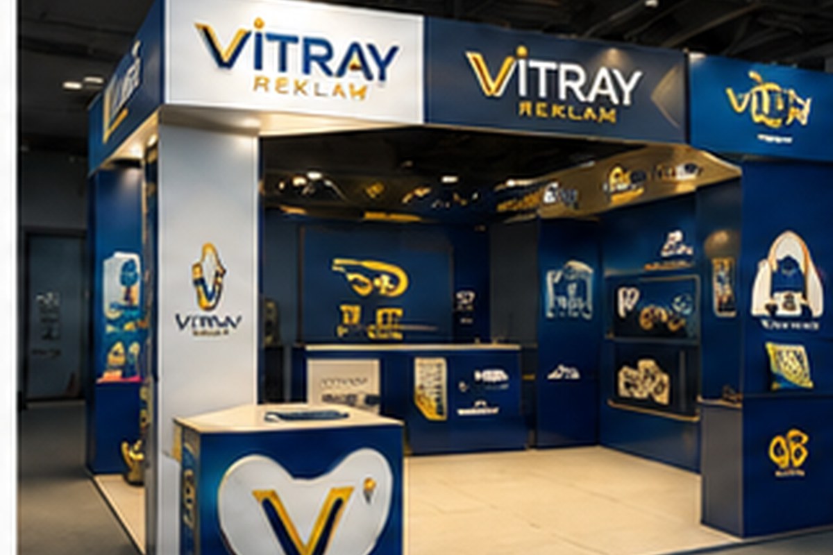 Vitray Reklam Ankara fuar standı uygulaması