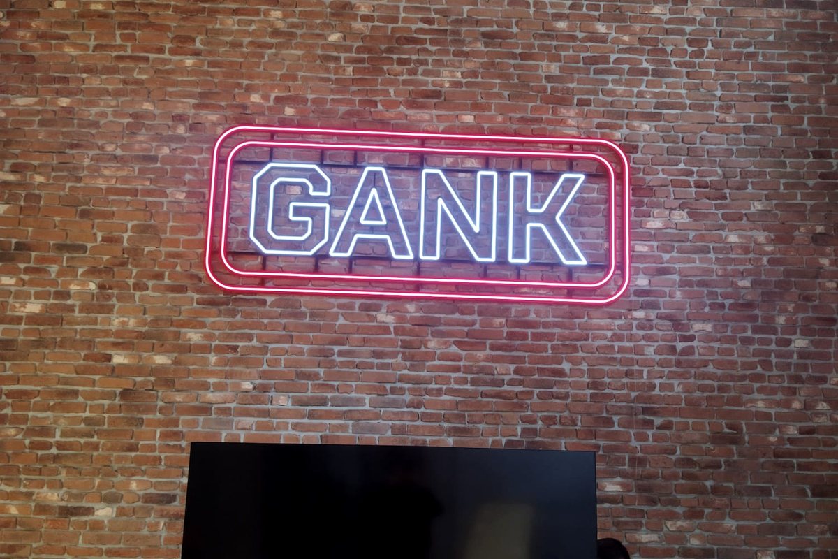 GANK neon LED duvar tabelası uygulaması Ankara